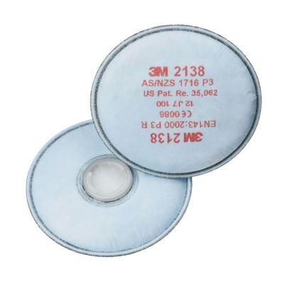 3M 2138 ORGANIK OZON GAZ BUHAR FILTRESI P3 (TEK FIYATIDIR)